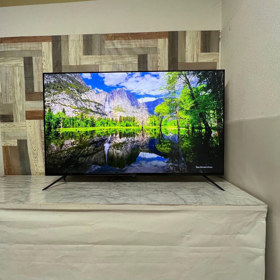 即日受渡❣️全国送料込未使用品ジャパンネクスト55型4K液晶ディスプレイ.スピーカ