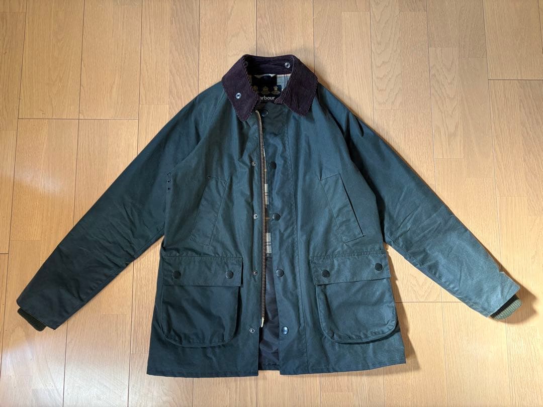 【うちょ】Barbour BEDALE SL 38 インナーベスト付き