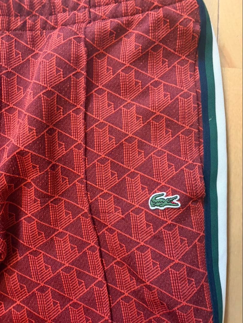 LACOSTE セットアップ 赤