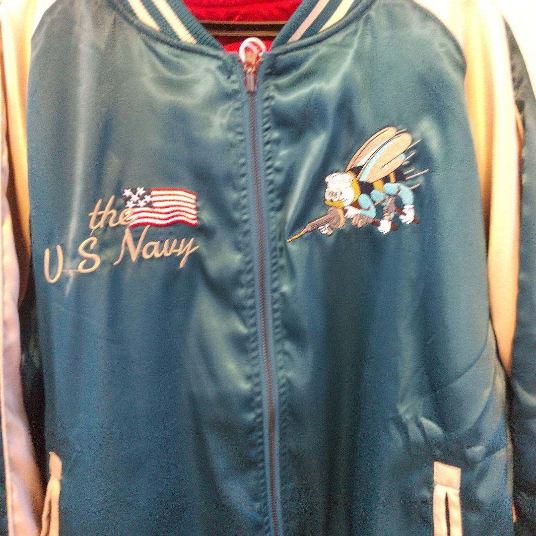 STRUGGLEスカジャン U.S. NAVY SEABEESモデル 新品タグ付