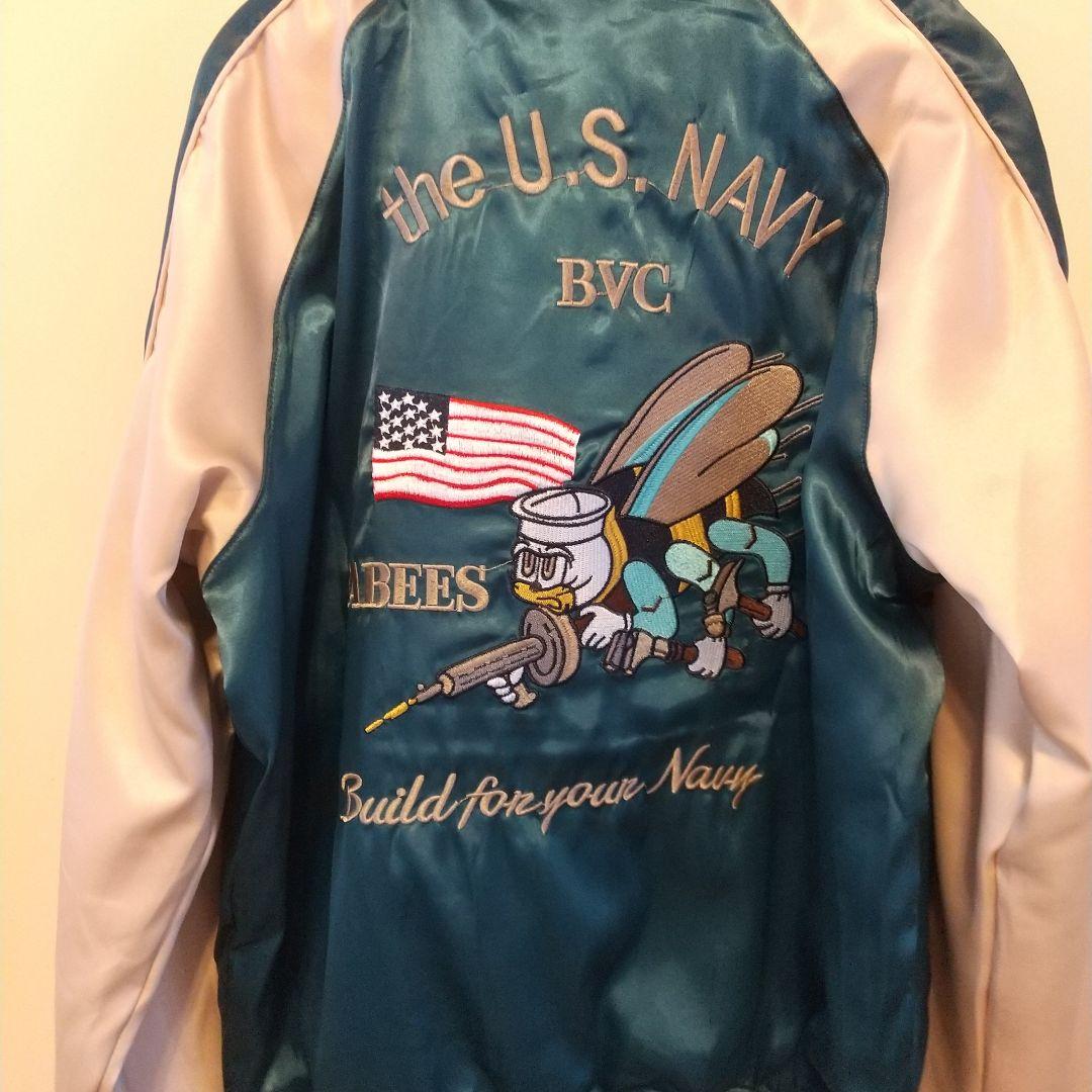 STRUGGLEスカジャン U.S. NAVY SEABEESモデル 新品タグ付