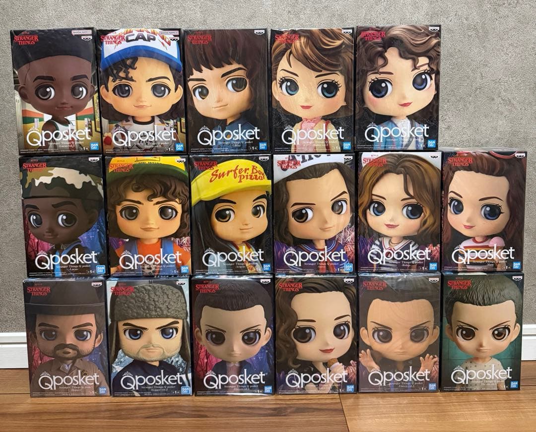 ストレンジャーシングスQposket17点セットおまけ付き