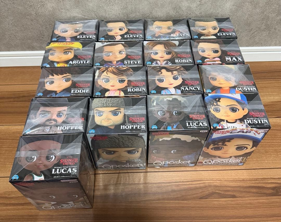 ストレンジャーシングスQposket17点セットおまけ付き