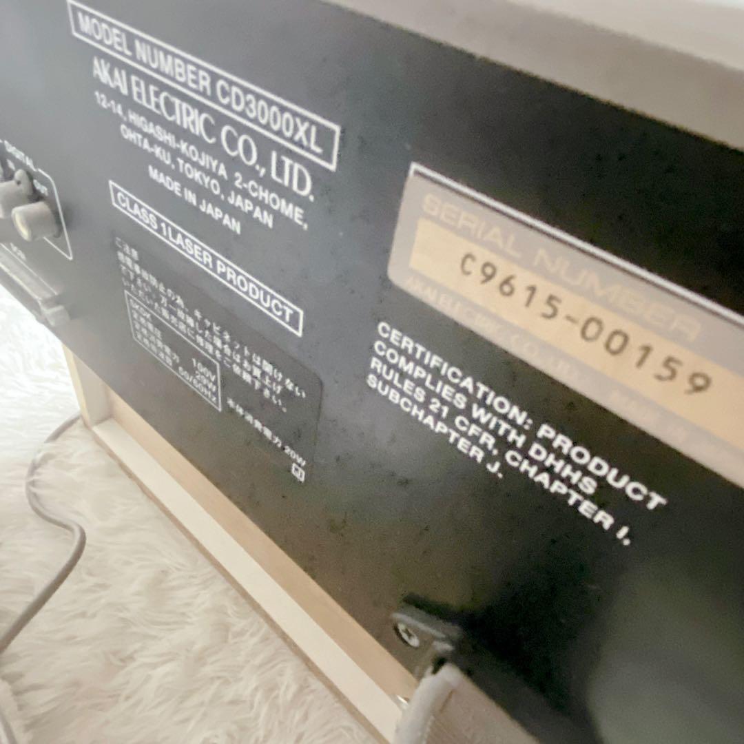 【超希少】 AKAI CD3000XL サンプラー フルセット 付属品多数 名機