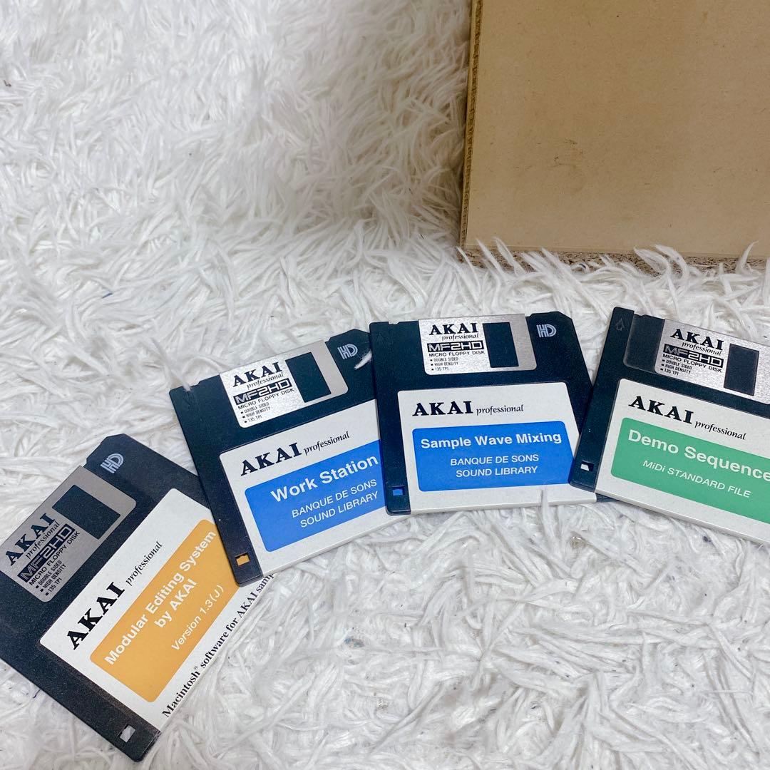 【超希少】 AKAI CD3000XL サンプラー フルセット 付属品多数 名機