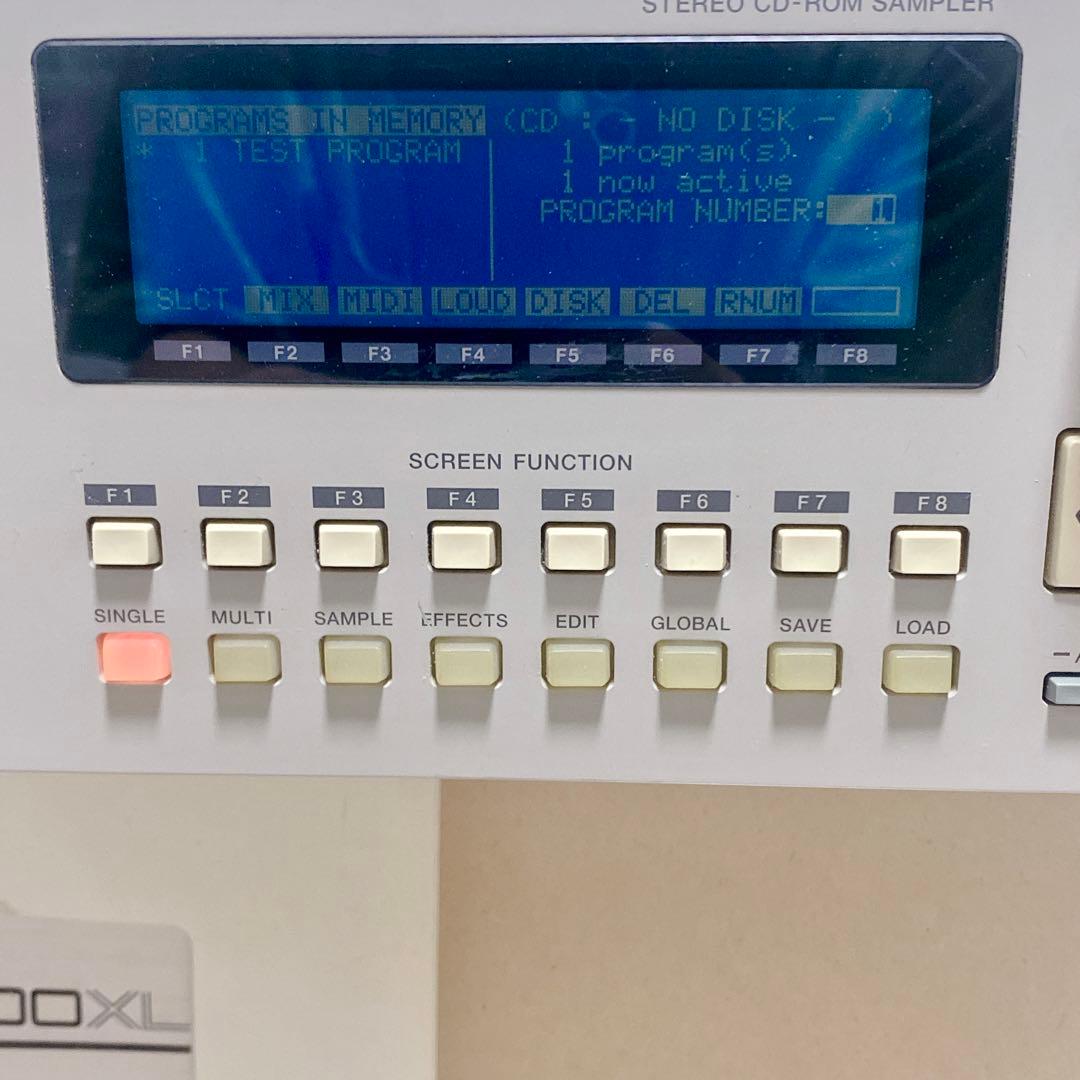 【超希少】 AKAI CD3000XL サンプラー フルセット 付属品多数 名機