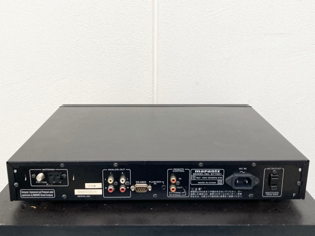 Marantz ST7001 FM/AMチューナー 音質良好 ブラック マランツ