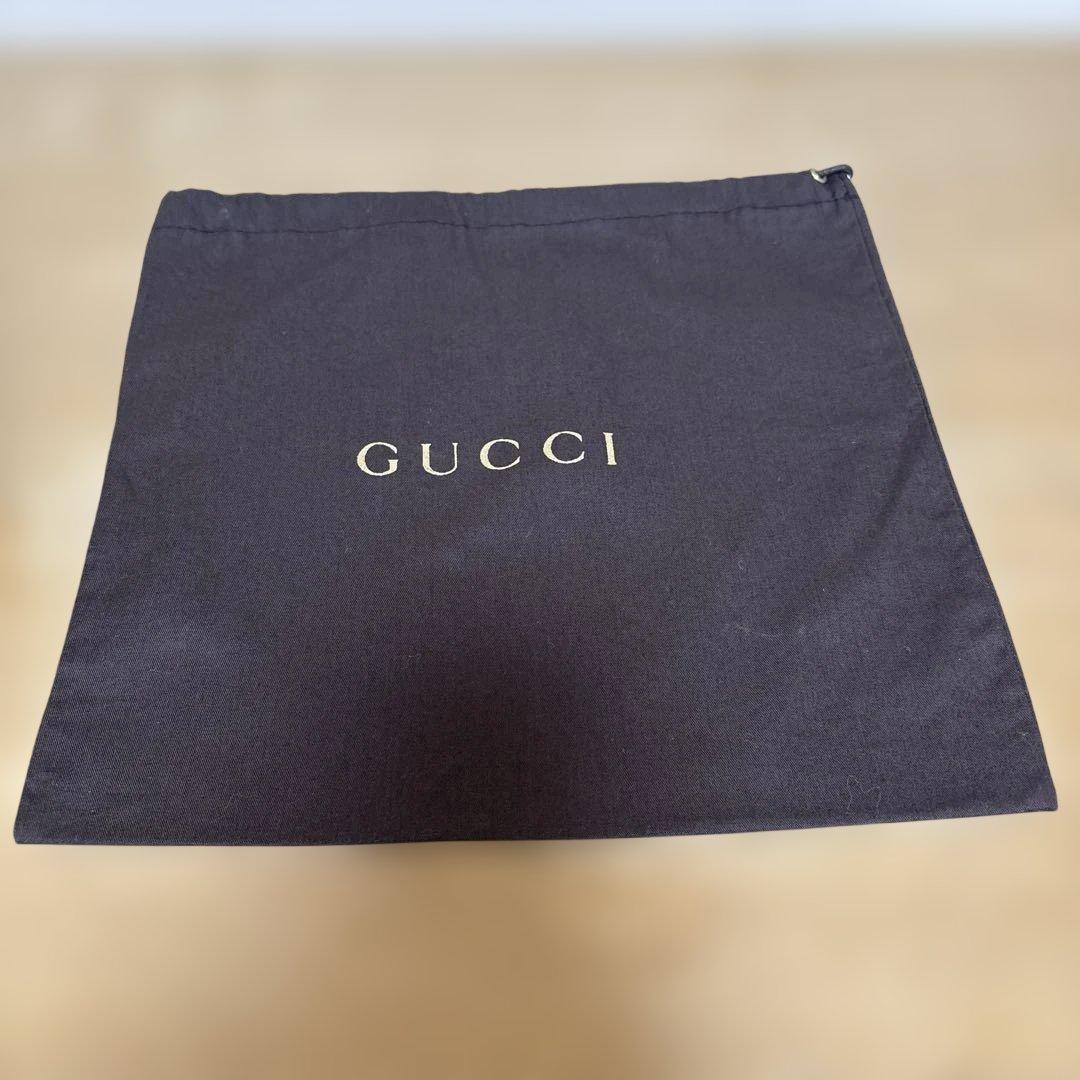 GUCCI ブラウンGGロゴベルト 専用袋付き