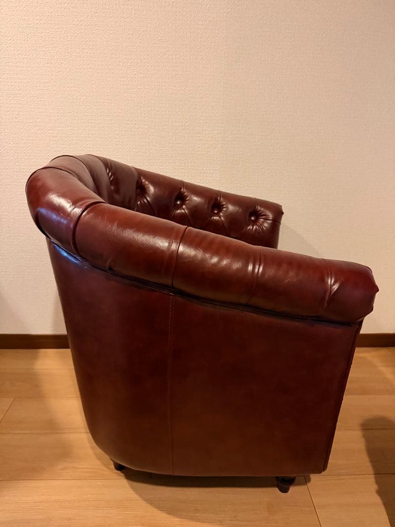 【美品】【送料無料】ヴィンセント　チェスターフィールド　茶