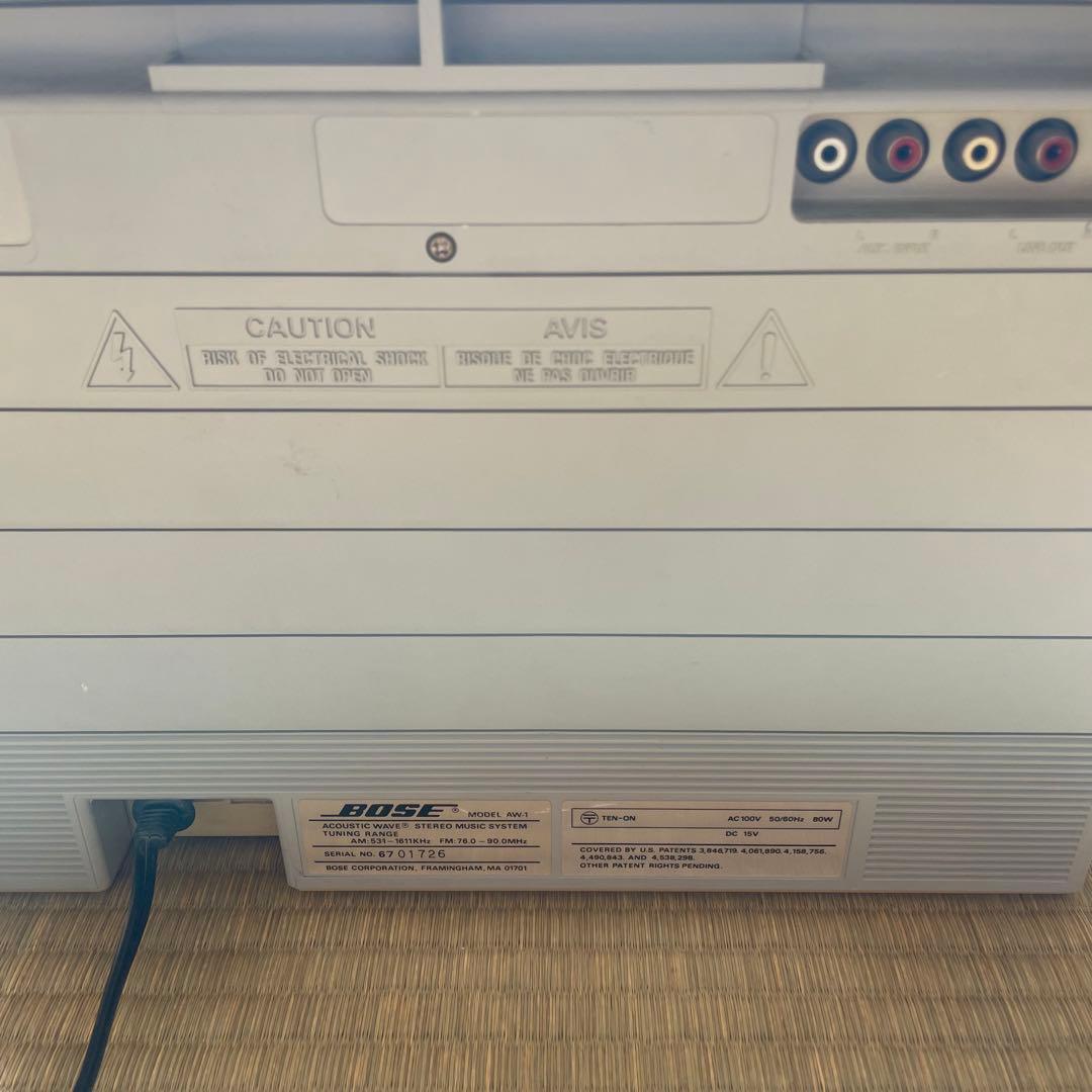 [早い者勝ち]Bose AW-1 aw1 ラジカセ　スピーカー