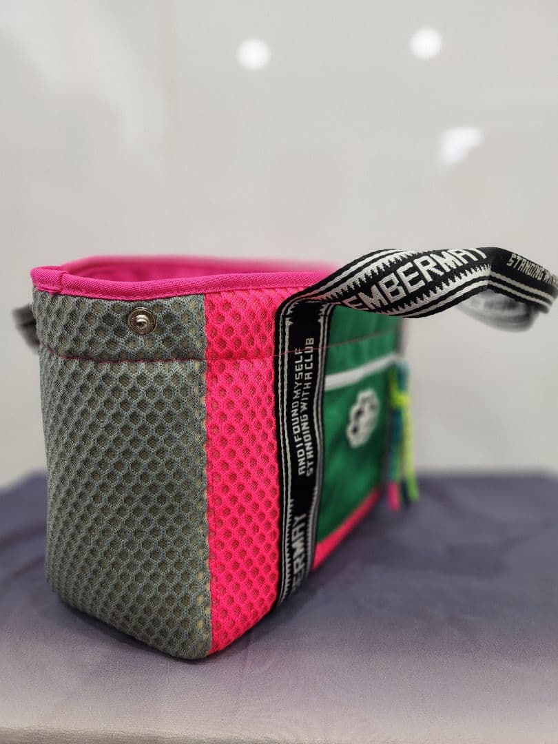 ディセンバーメイカラフルメッシュトートバッグ