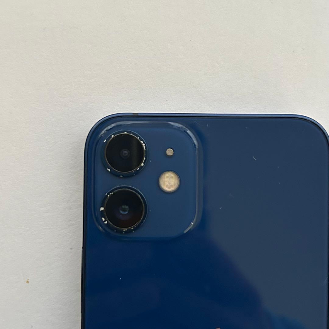 【水没ジャンク品】iPhone12mini ブルー　128GB