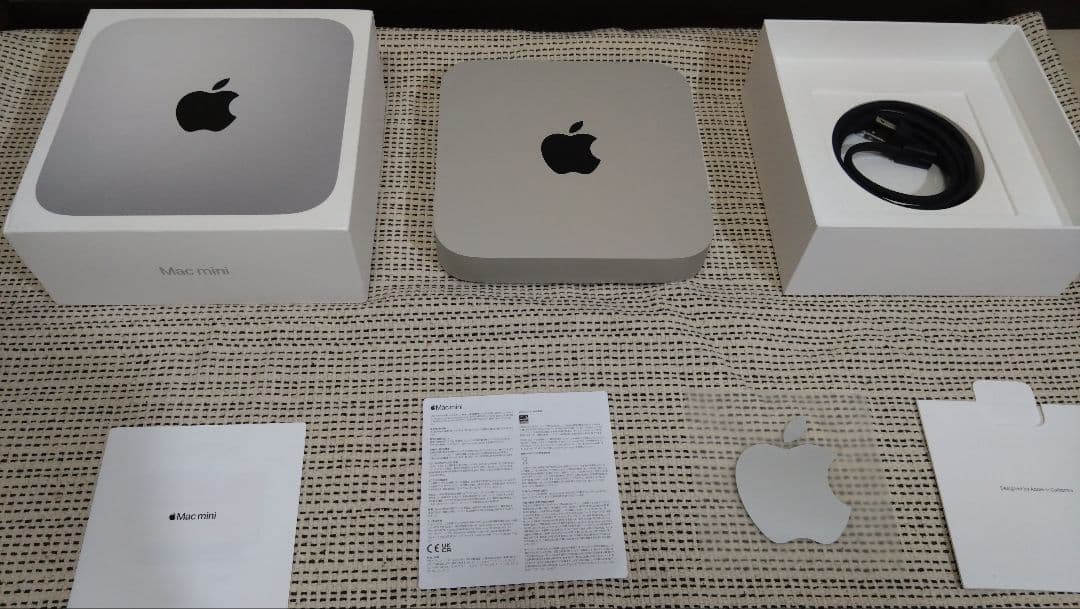 Mac mini M1 8gb 512gb 2020 アクティベーション解除済み