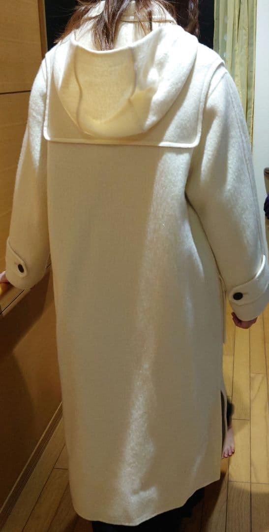 ホワイト ダッフルコート 未使用