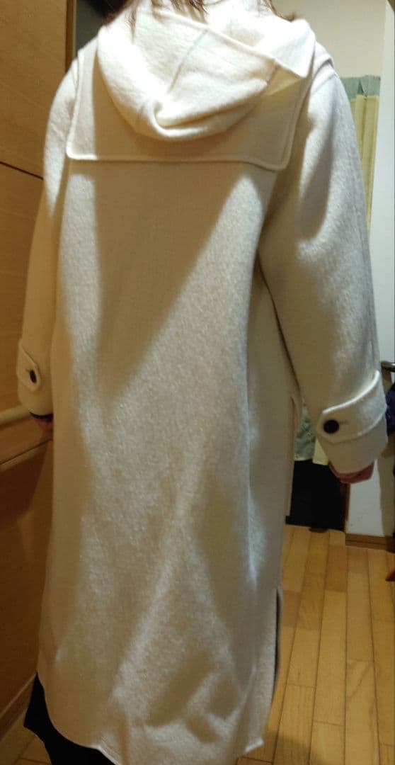 ホワイト ダッフルコート 未使用