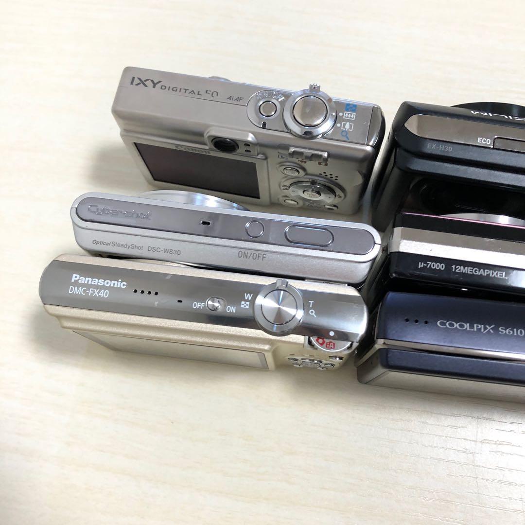 デジカメ　デジタルカメラ コンデジ　ジャンク　まとめ　8点