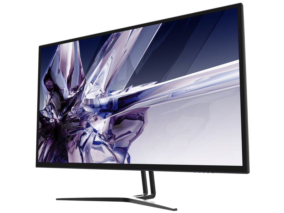 32インチ 4Kモニター 本体　スピーカー付き　光沢