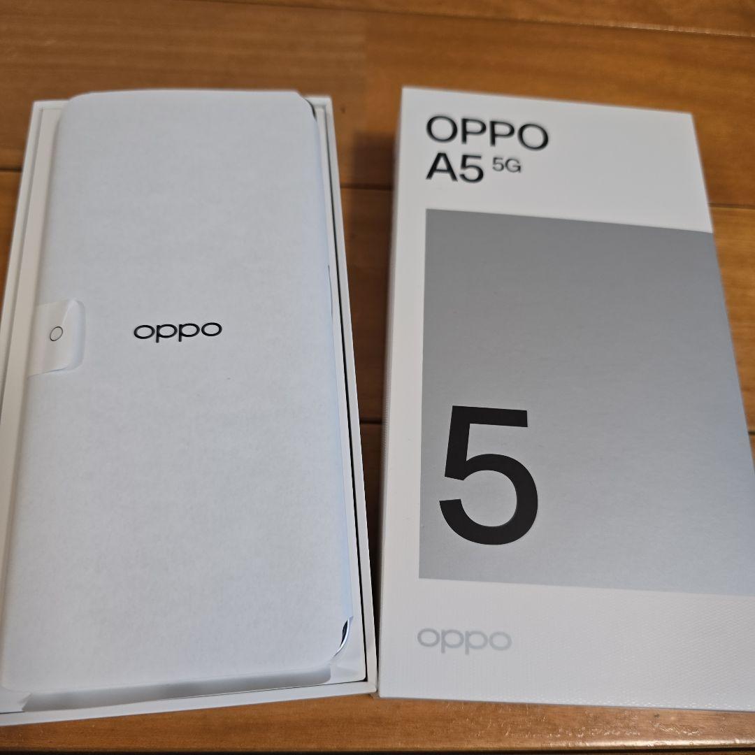 OPPO A5 5G 本体 ホワイト