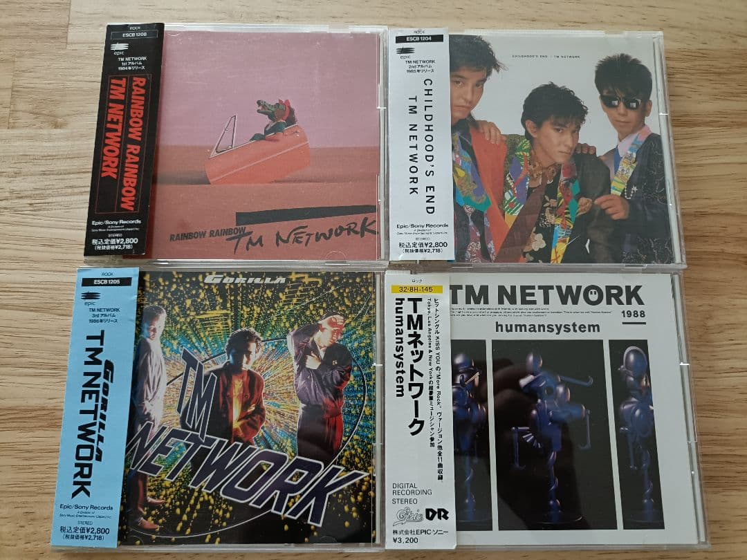 TM NETWORK DVD9枚　CD14枚　VHS3点　追加あり