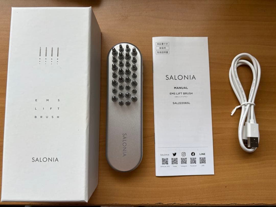 SALONIA 美顔器 スカルプ フェイス ボディ