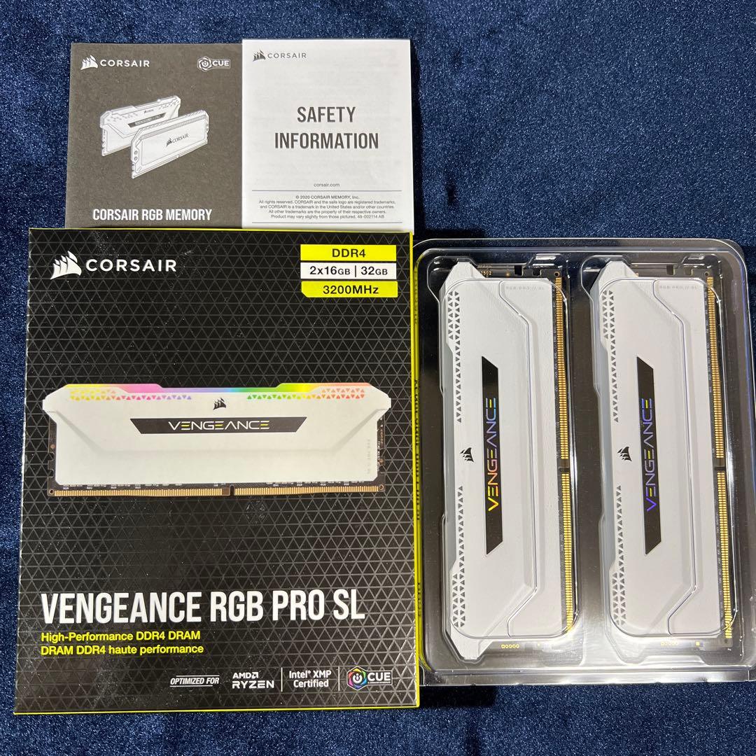 【動作済】Corsair Vengeance 32GB DDR4 3200MHz