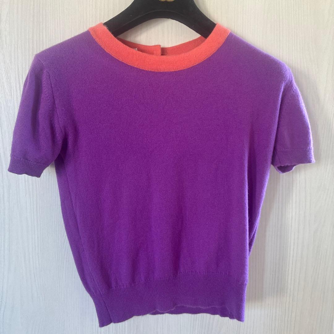 CHANEL カシミヤ カーディガン 38アンサンブルニット