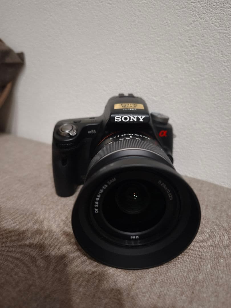 SONY α55 デジタル一眼レフカメラ 5本レンズ付き