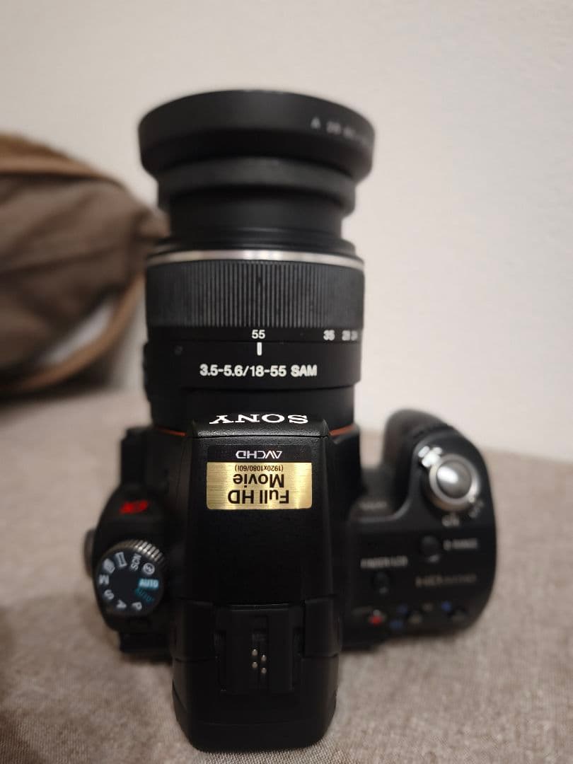 SONY α55 デジタル一眼レフカメラ 5本レンズ付き