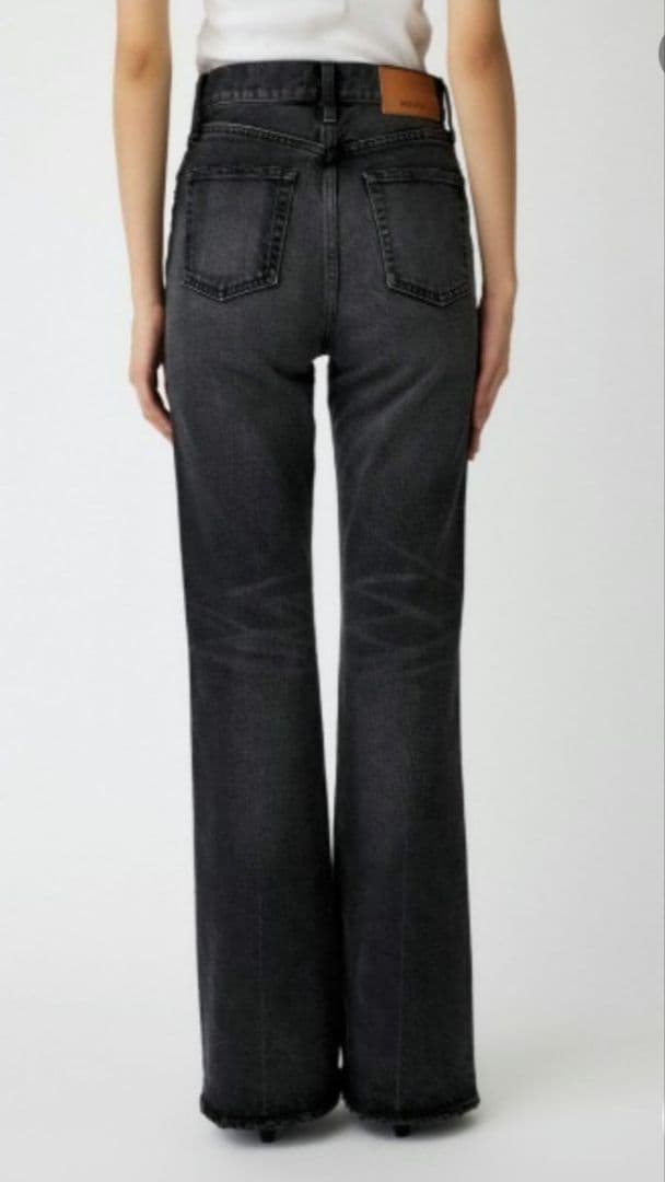 MOUSSY　MVS BLACK FLARE　24　タグ付新品