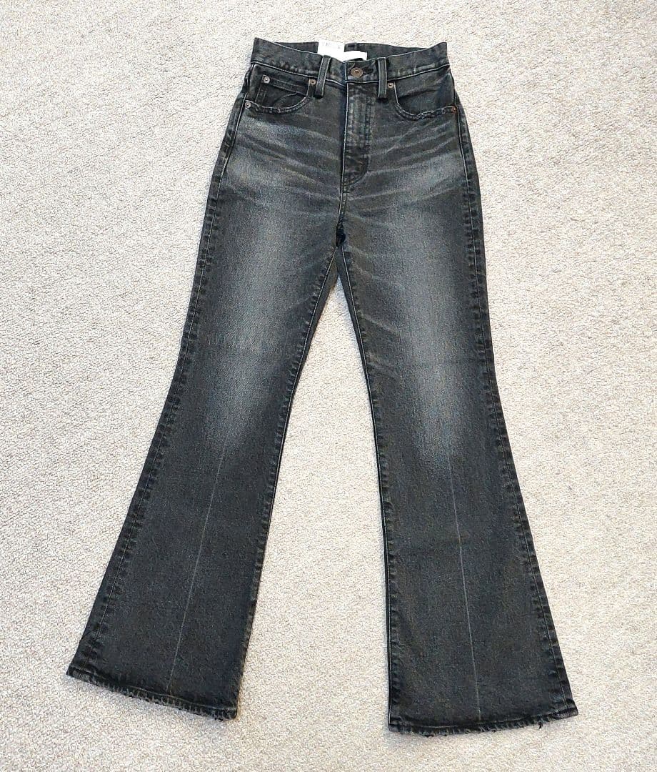 MOUSSY　MVS BLACK FLARE　24　タグ付新品