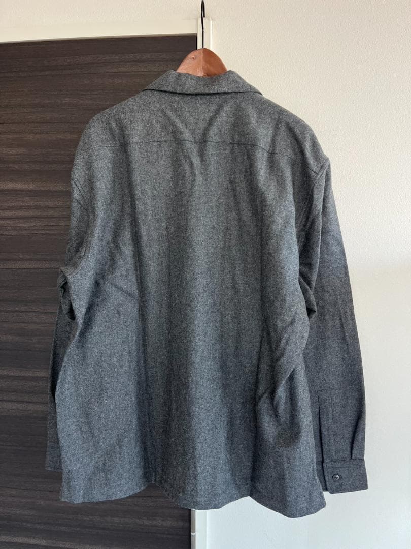 2XL 新品　定価24200円　Schott 2TONE WOOL SHIRT