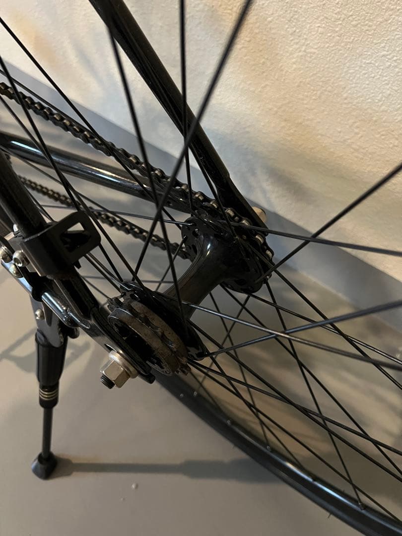 ピストバイク FUJI FEATHER GLITTER_BLACK 2023