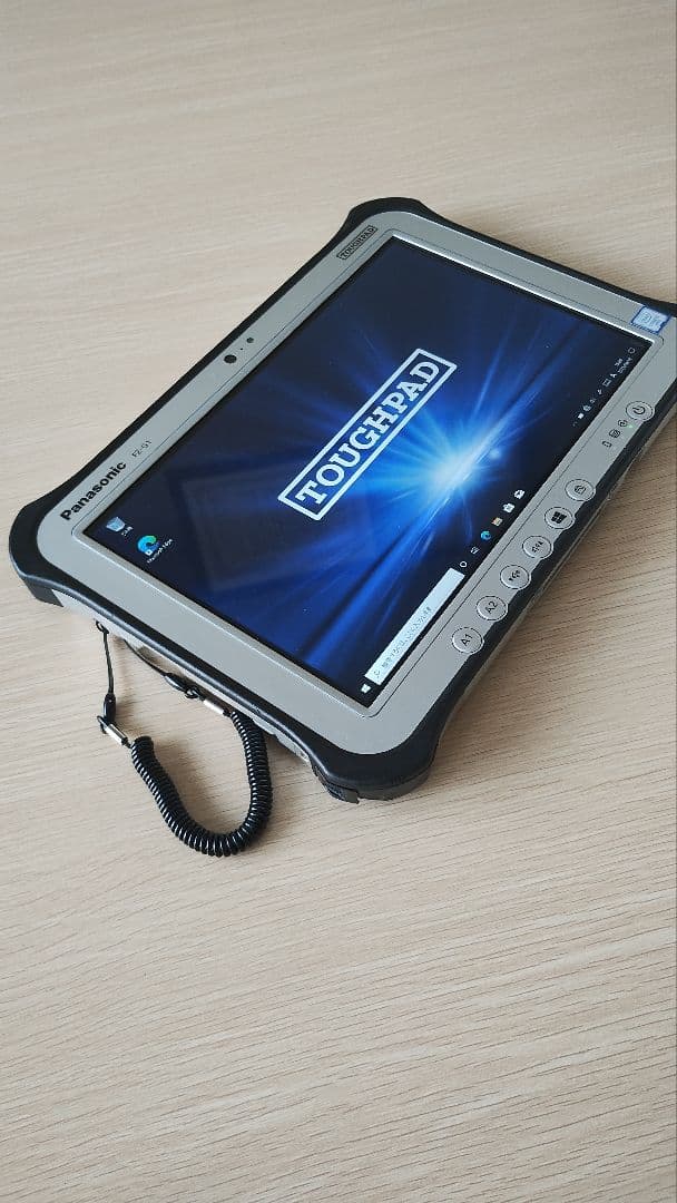 Toughpad タブレット PC 本体＋予備バッテリー,ショルダーケース