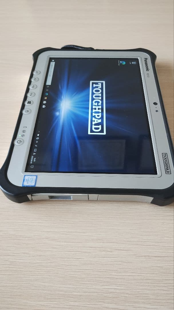 Toughpad タブレット PC 本体＋予備バッテリー,ショルダーケース