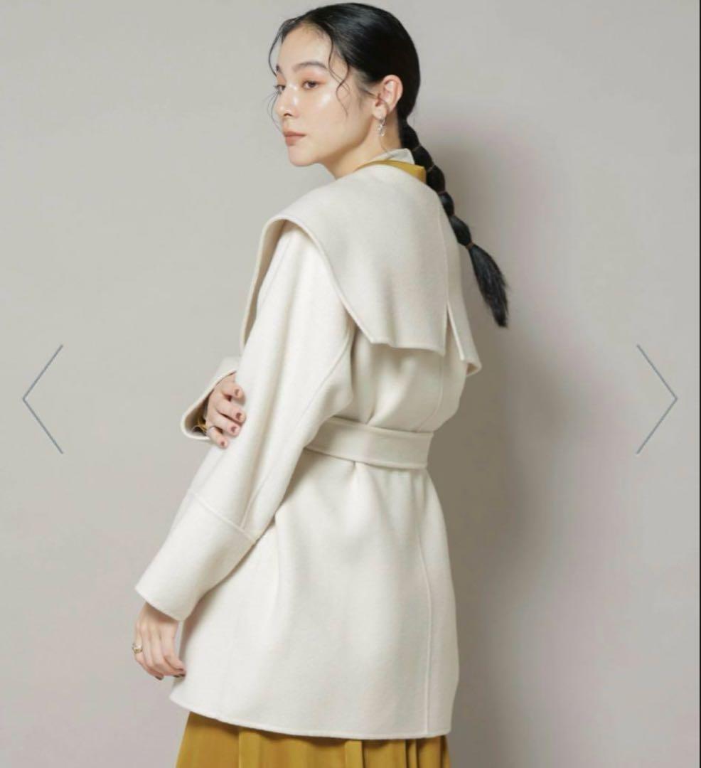 新品NANO universe リバーショールミディコート