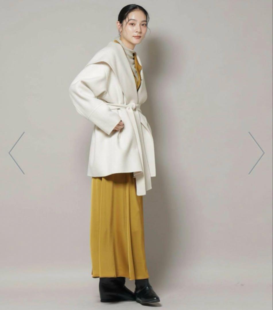 新品NANO universe リバーショールミディコート