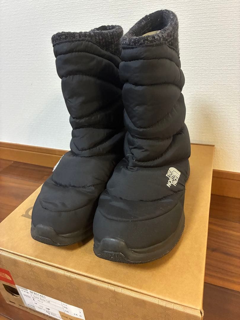 THE NORTH FACE 黒　24センチ　ブーツ