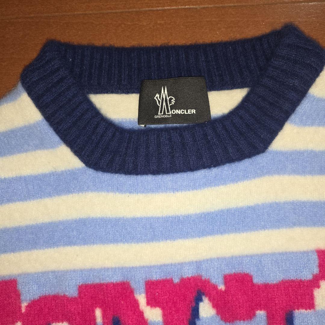 MONCLER ストライプ ニットセーター
