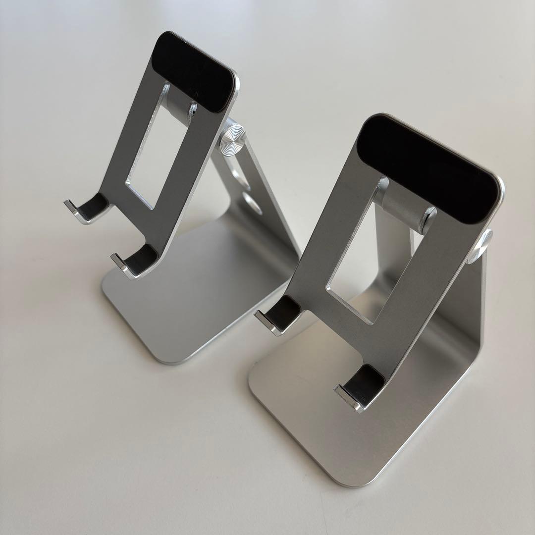 OMOTON タブレット 卓上アルミスタンドホルダー　2個セット