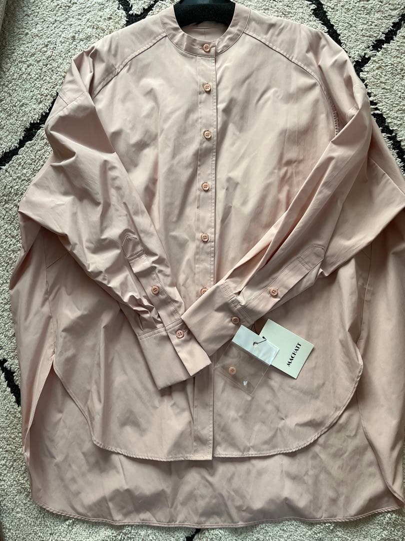 MACHATT マチャット オーバーシャツ ピンク