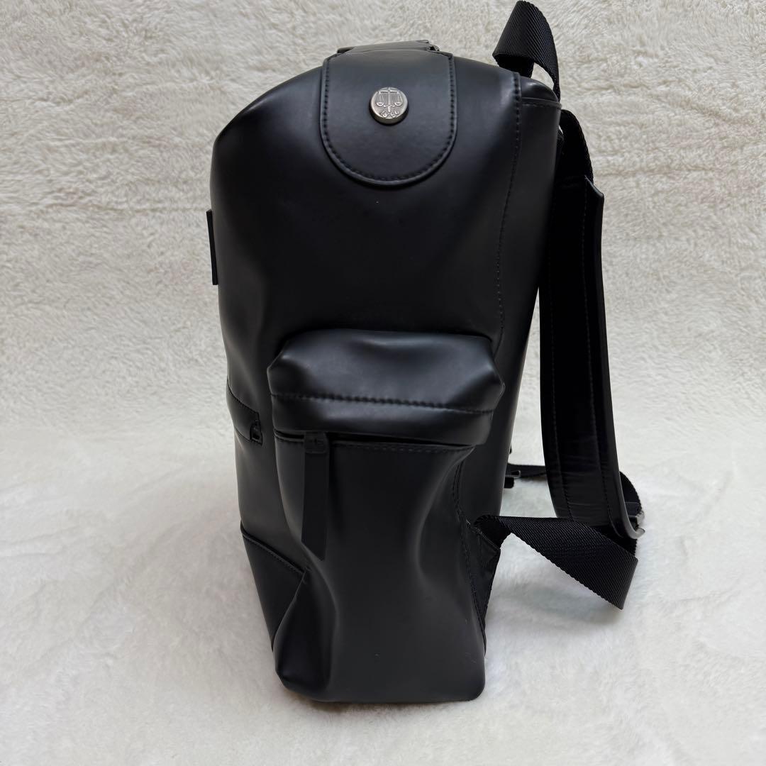 HUNTER 防水　トップクリップ　ラバー　レザー バックパック　リュック