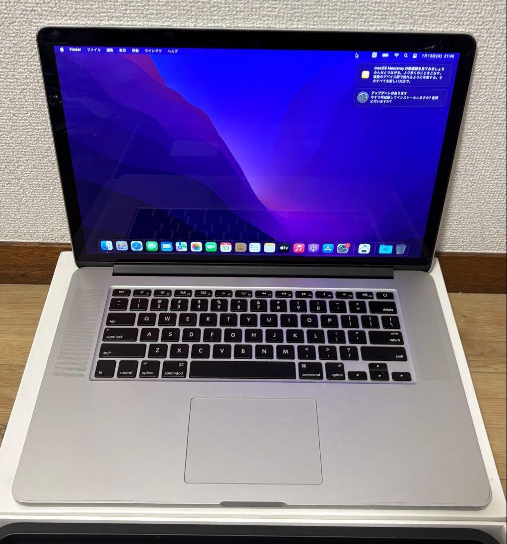 MacBook Pro 15インチ　A1398 256GB Retina