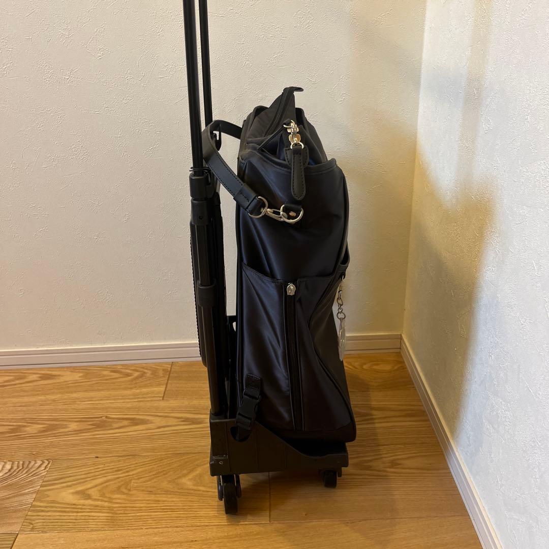 SWANY スワニー　キャリーバッグ　座面付きD-202 ミルダ　ブラック 美品