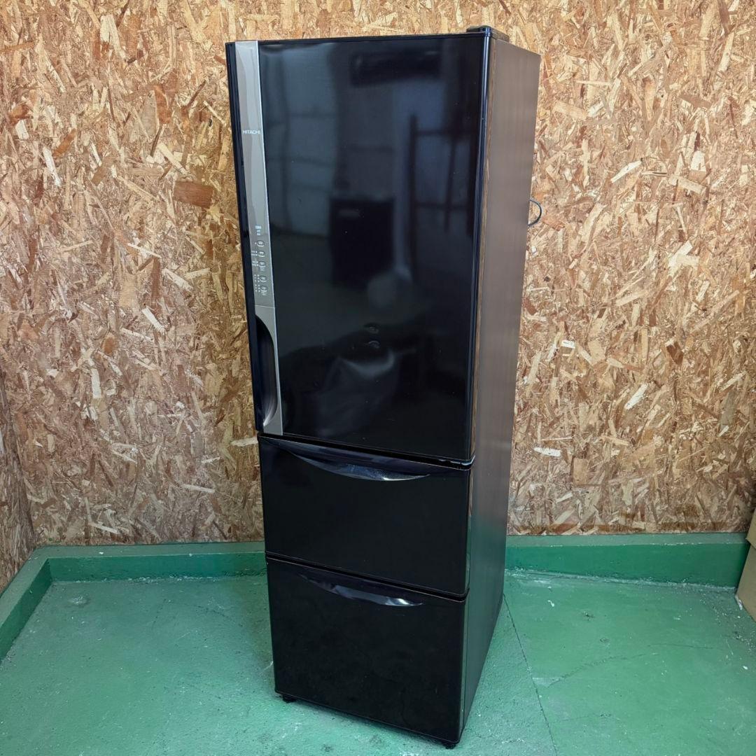 322 冷蔵庫　大型　右開き　自動製氷機　美品　家庭向　保証込　格安　国内メーカ