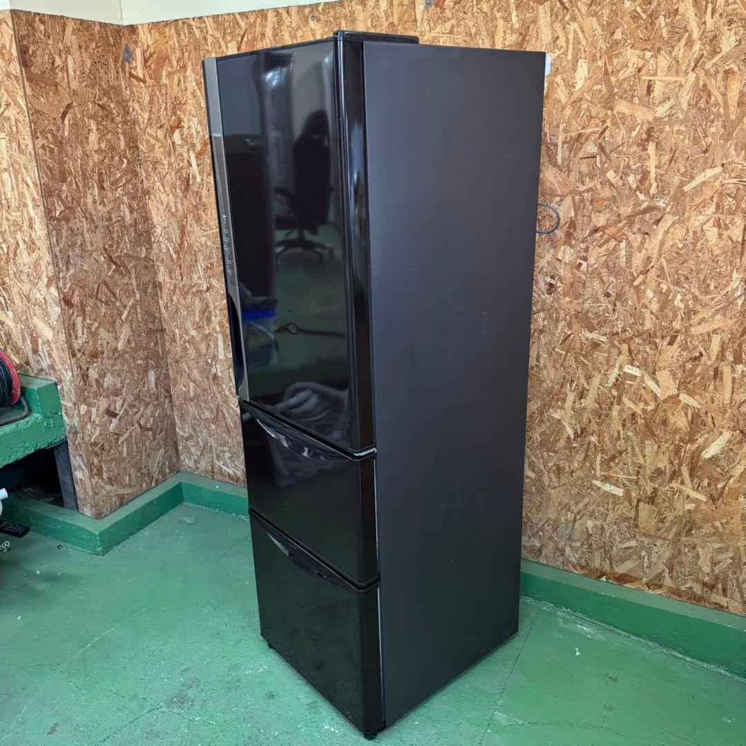 322 冷蔵庫　大型　右開き　自動製氷機　美品　家庭向　保証込　格安　国内メーカ