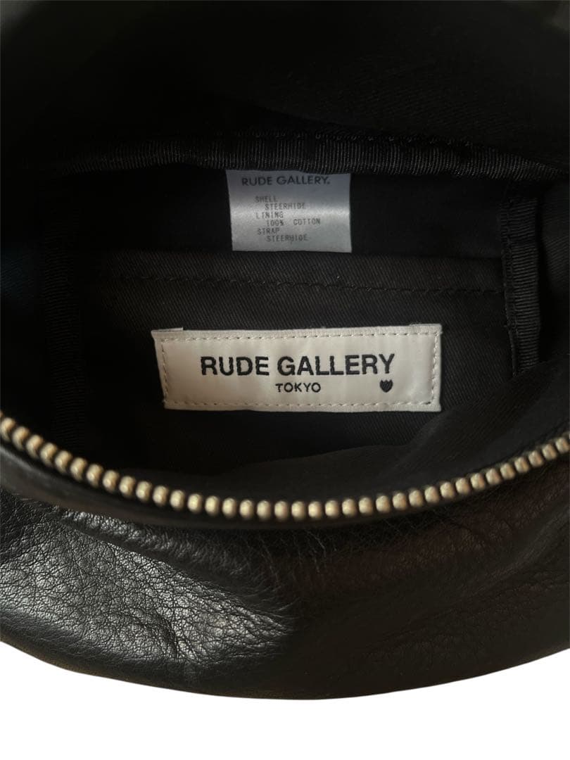 RUDE GALLERY ブラック バッグ　レザー