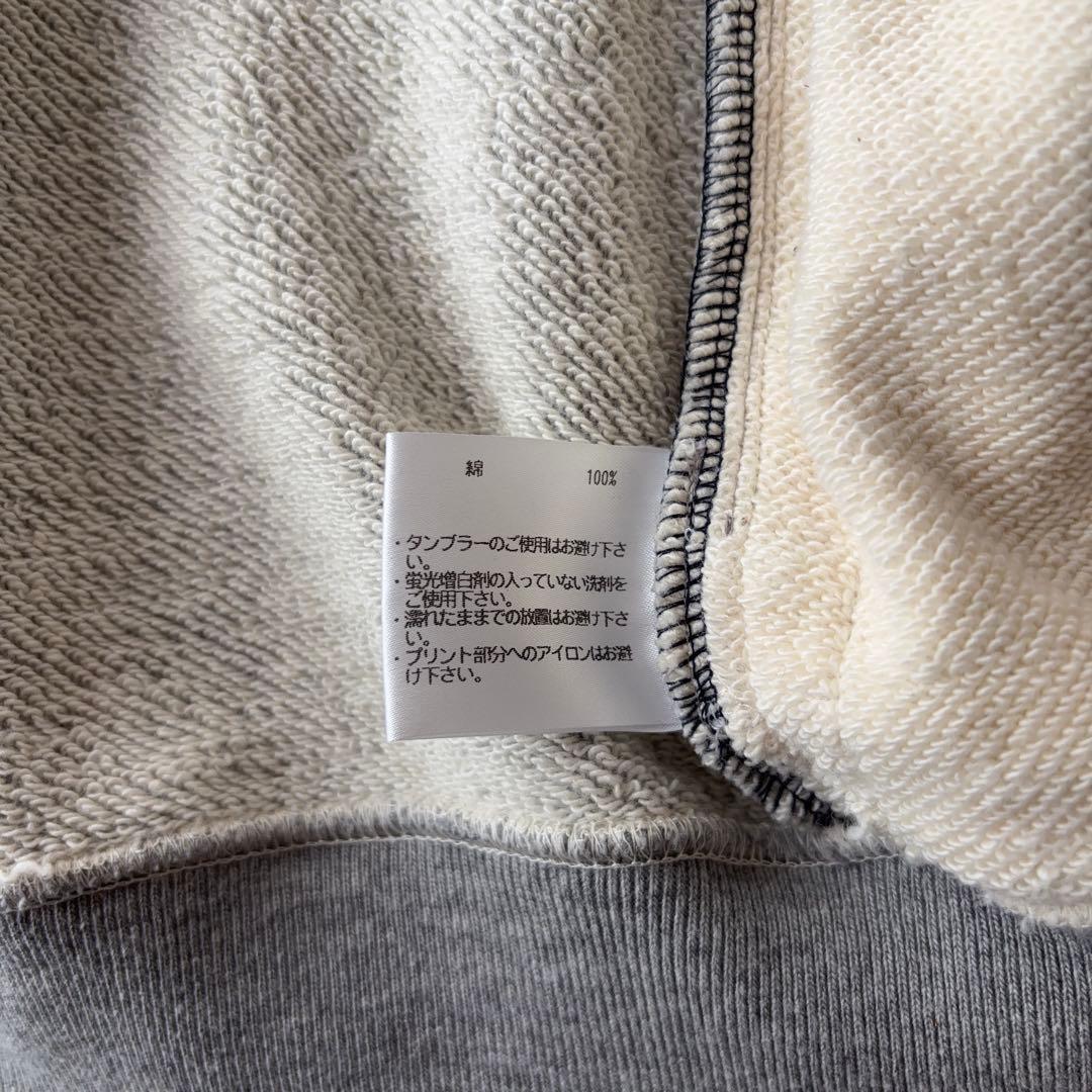 LOOPWHEELER スウェットブルゾン クレイジーパターン ジップアップ