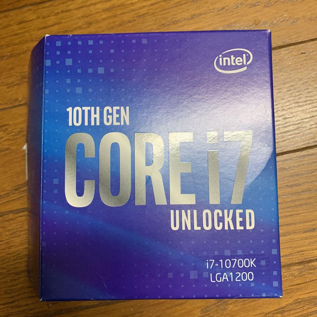 CPU CPU Intel Corei7-10700K