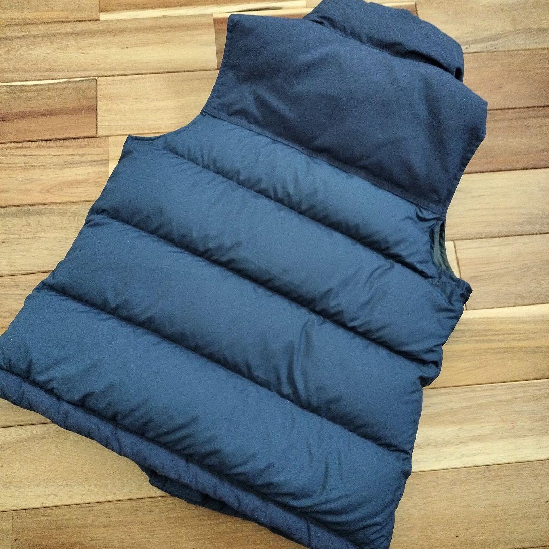 【美品】エルエルビーン　マウンテンクラシックダウンベスト　レディースМ　紺