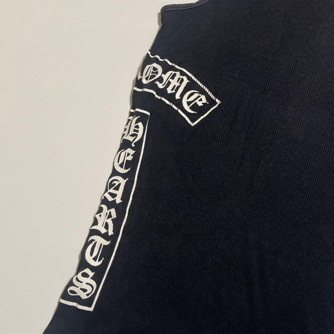 CHROME HEARTS タンクトップ ノースリーブ ブラック 初期タグ S